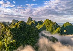 aerial cloudscape