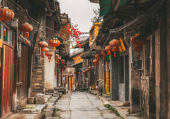 alley daux town guilin