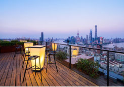 rooftop skyline Shanghai