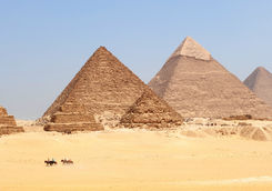 The Great Pyramids in Egypt