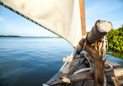 traditional sailing boat kenya
