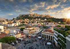 plaka old town athens