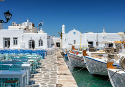 restaurant on the whalf paros