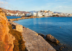 naxos aerial view