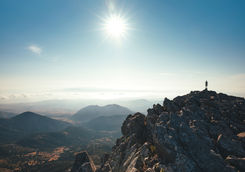 mount zeus view from top