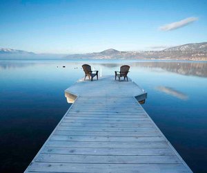 Chairs on a Pier