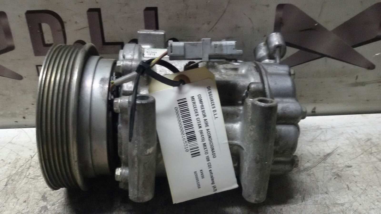 KOMPRESSOR KLIMAANLAGE Mercedes-Benz CITAN (W415) MIXTO 109 CDI extra...