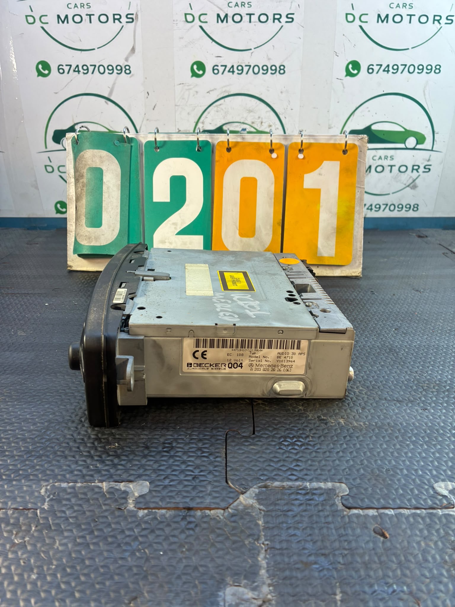 radio cd mercedes clase c w203
