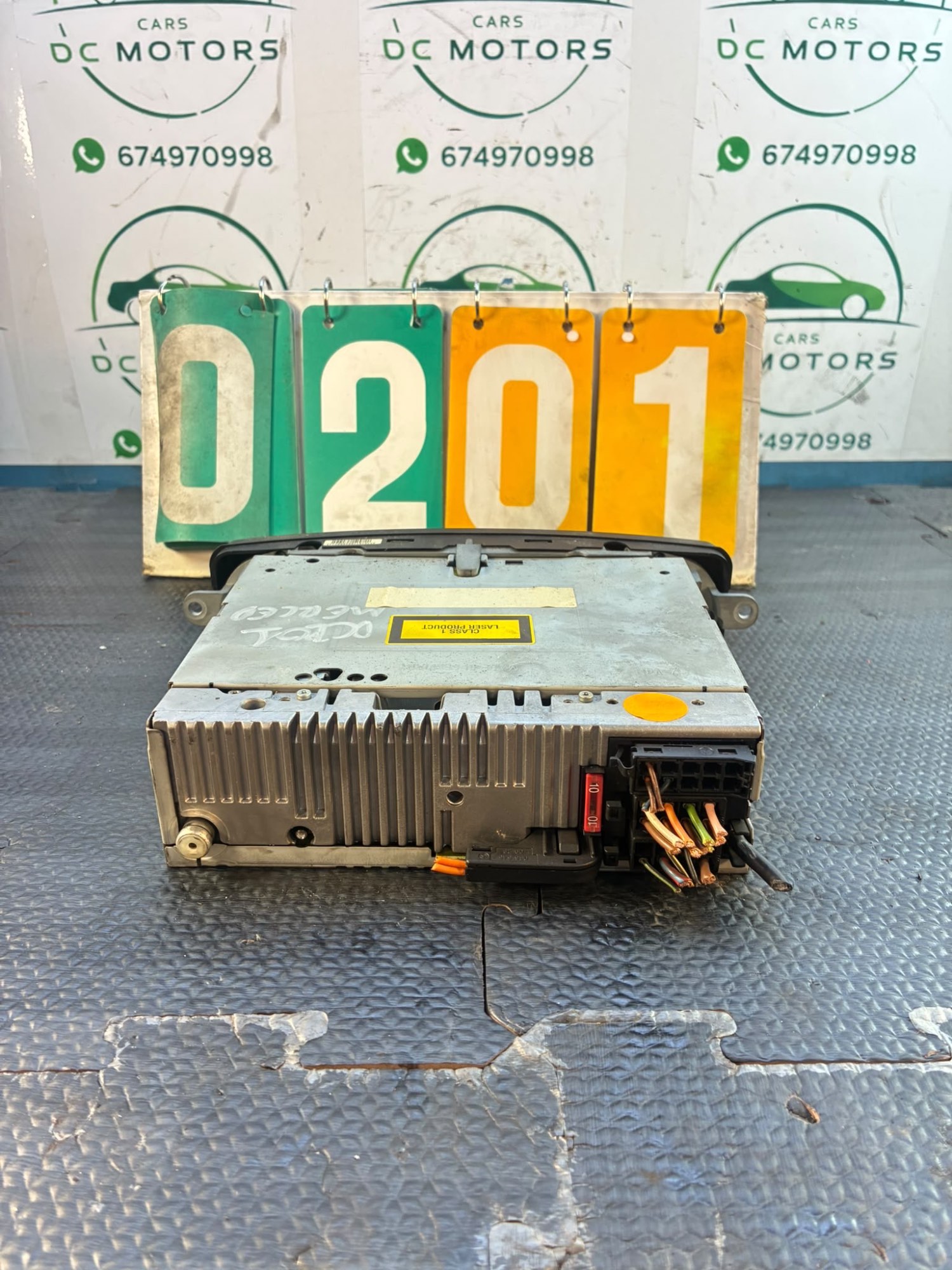 radio cd mercedes clase c w203