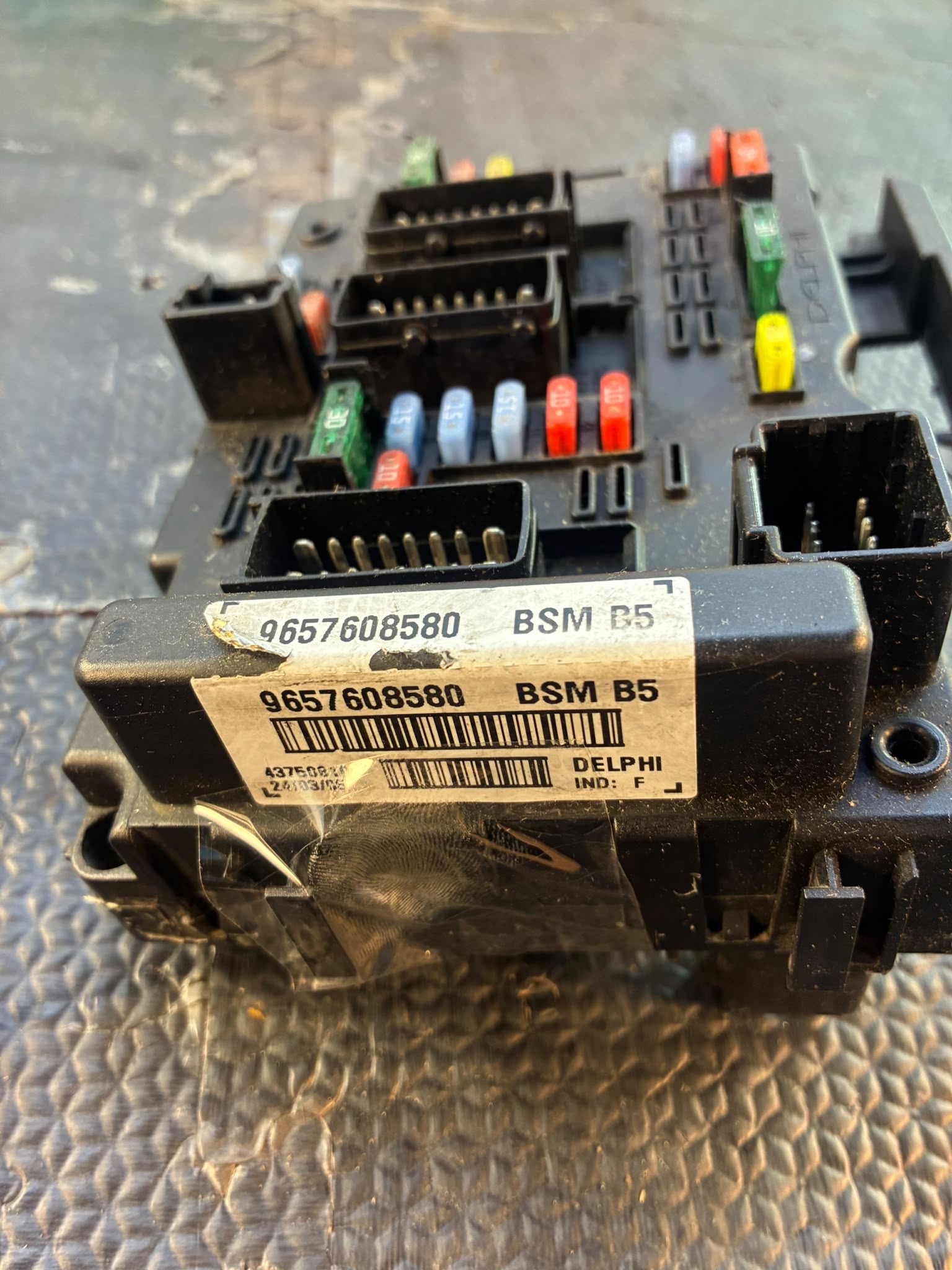 9657608580 Centralita bsm b5 Lancia phedra 2.2hdi 130cv 4HW 