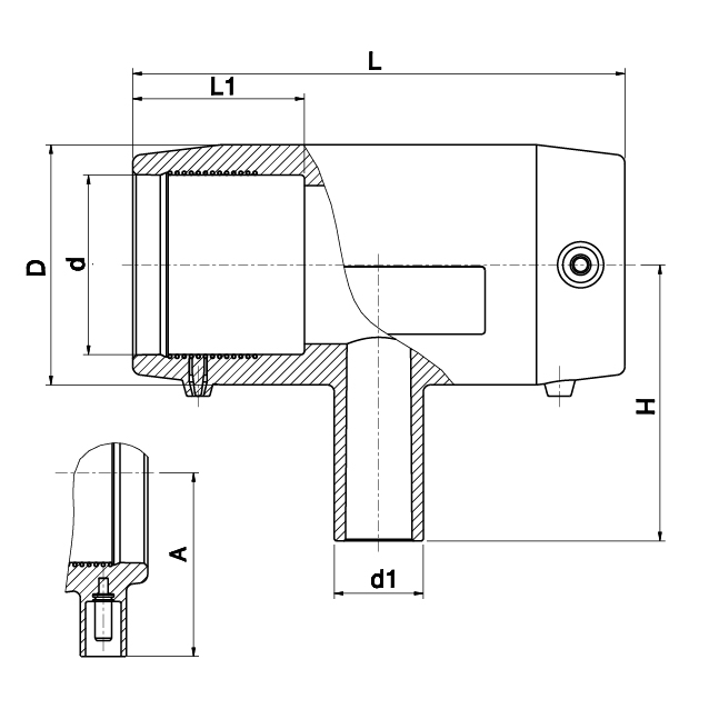 Reducing Tee - 491404