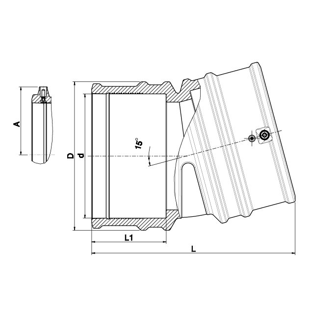 15° Elbow - 473704