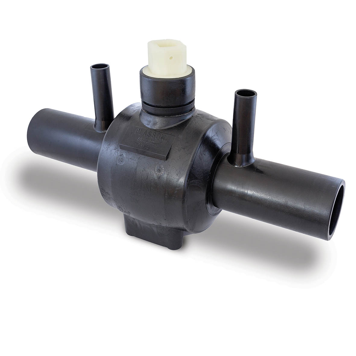 PE Ball Valve with Two Purges - 4362Q7