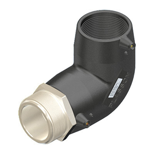 Stainless Steel Male Transition Elbow 90° - 495504