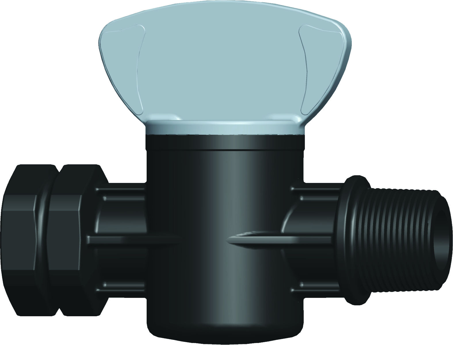 Quarter Turn Valve Male Threaded x Female Threaded - 03012