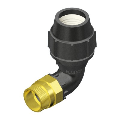 90° Elbow with Male Integral Brass - 077706