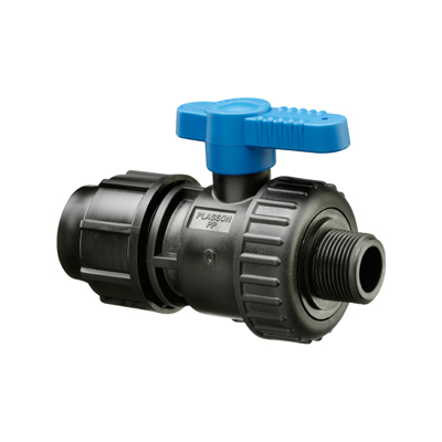 PP Ball Valve Male Adaptor - 036026