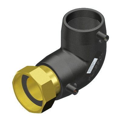 Brass Female Free Nut Transition Elbow 90° - 494504