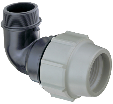 90° Elbow with Threaded Male Offtake - 078500