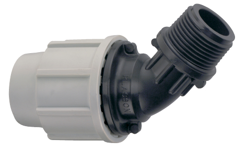 45° Elbow with Threaded Male Offtake - 074500