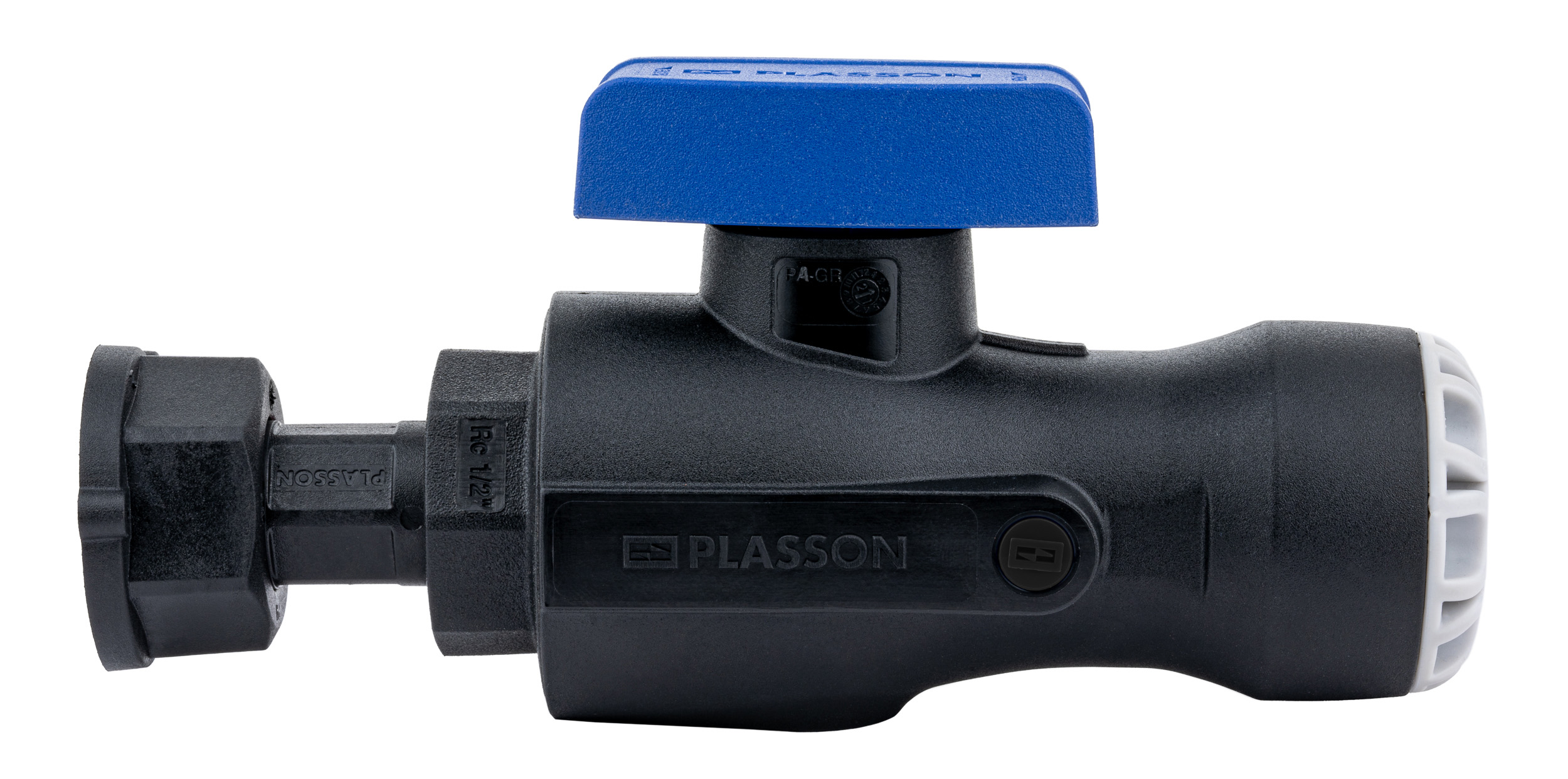 Ball Valve Series 1 x Free Nut with Drain Ports - 0371016F