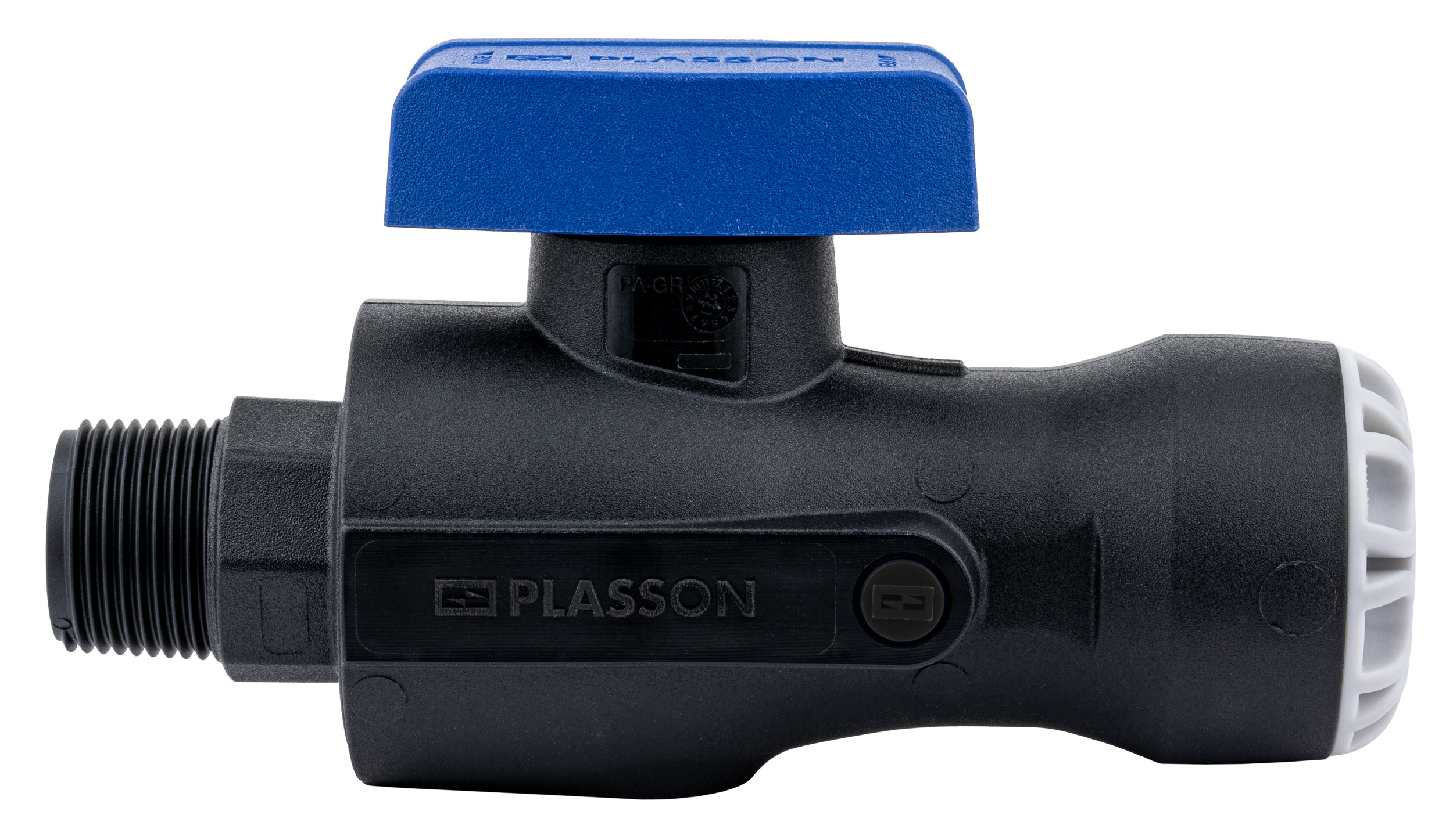 Ball Valve Series 1 x Male with Drain Ports - 0371002F