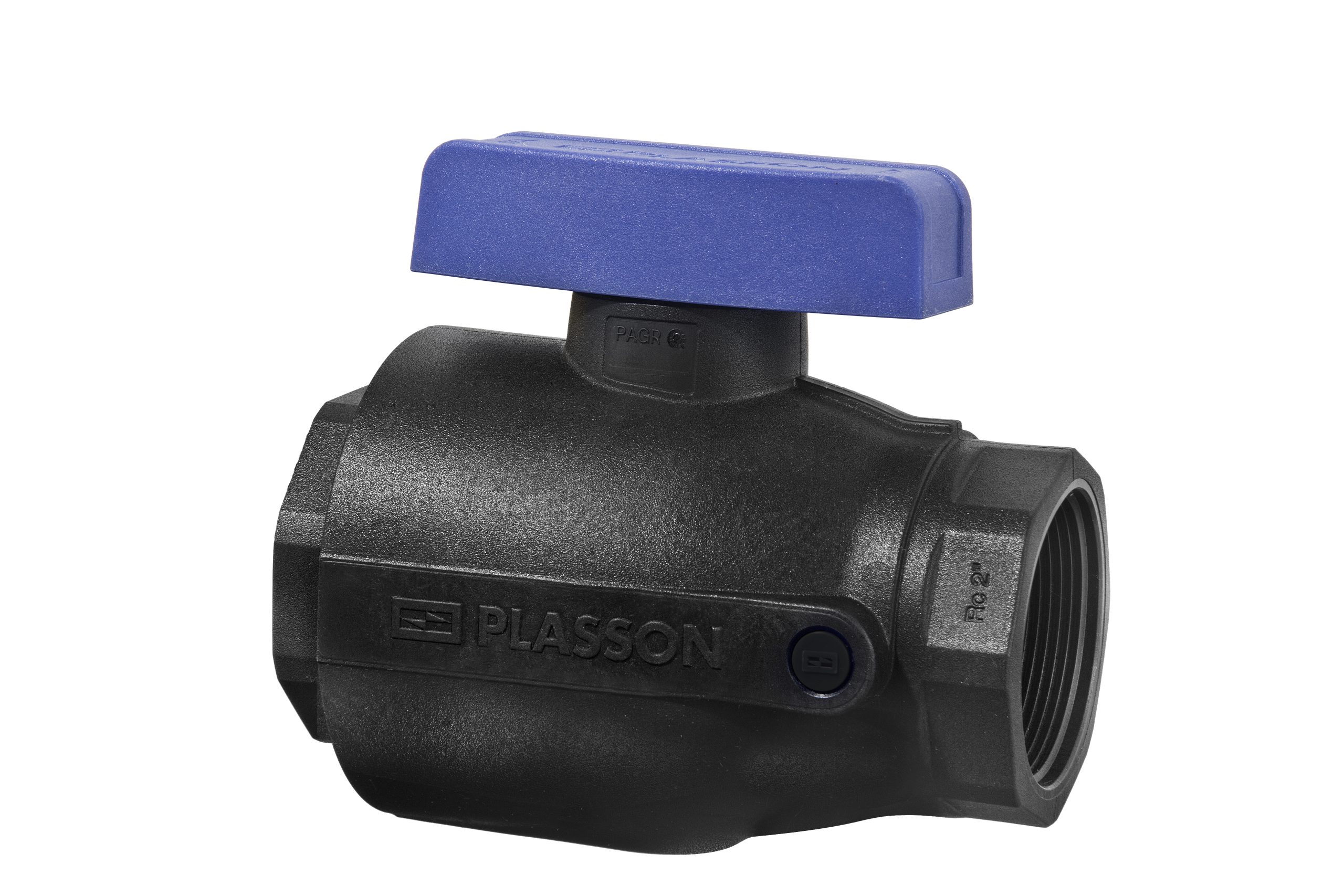 Ball Valve with Rc Thread and Drain Ports - 037030F