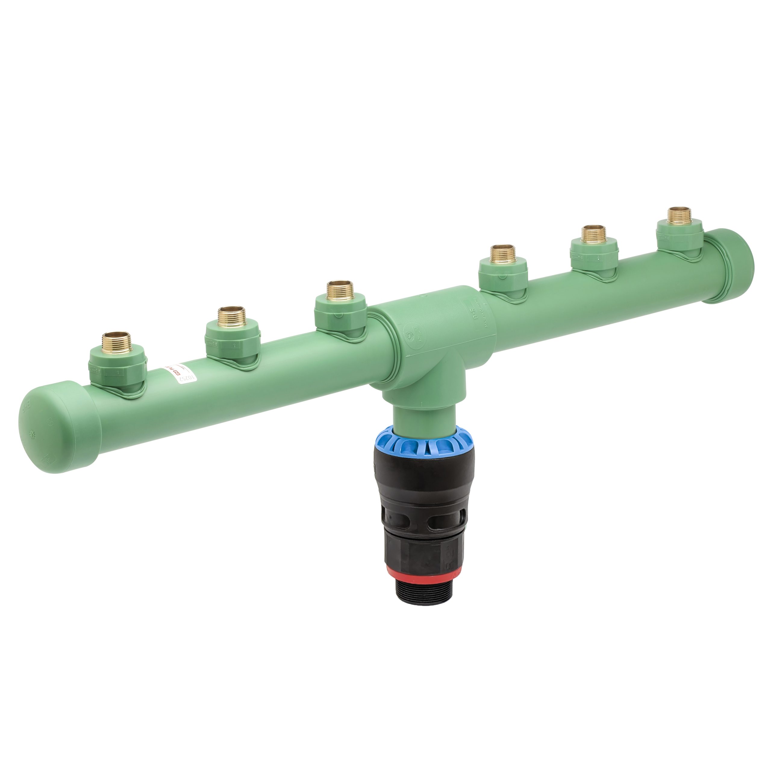 Centre Supply Manifold 130mm Centres MI End