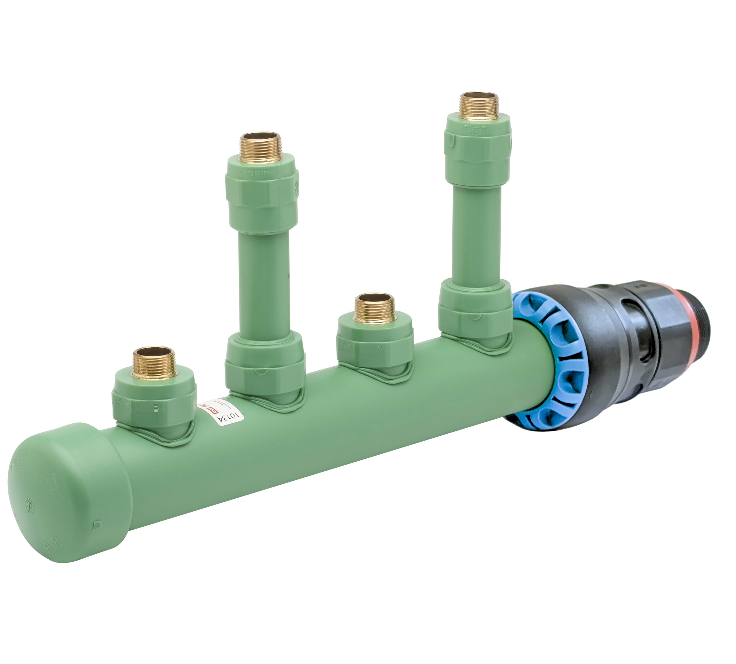 End Supply Manifold 90mm Centres MI End