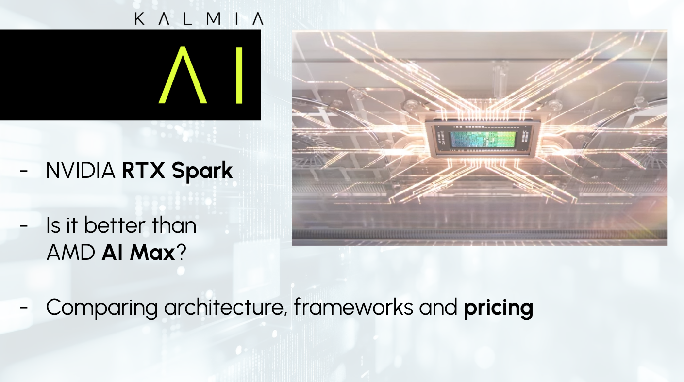 RTX Sparks: A practical comparison of AMD Ryzen AI Max+ 395 and NVIDIA RTX Spark
