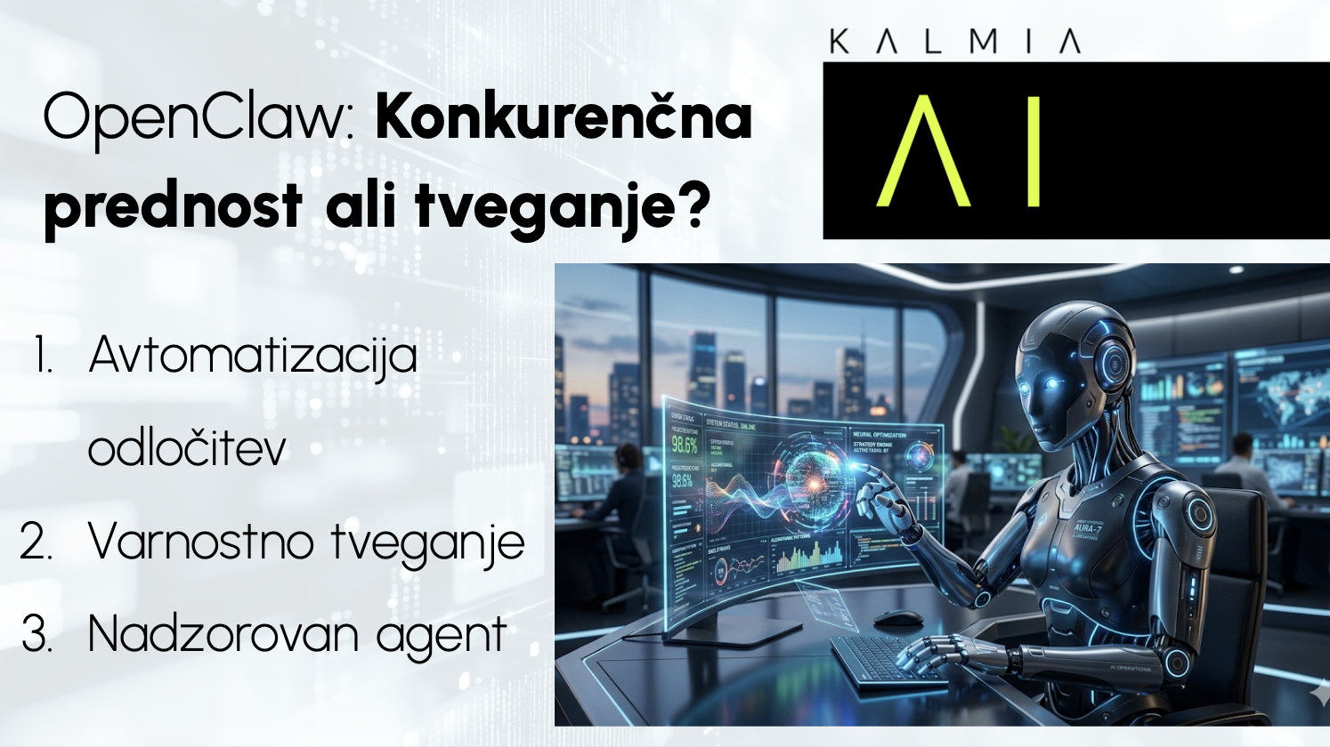 OpenClaw, nov tip AI Agenta - ali je lahko varen?