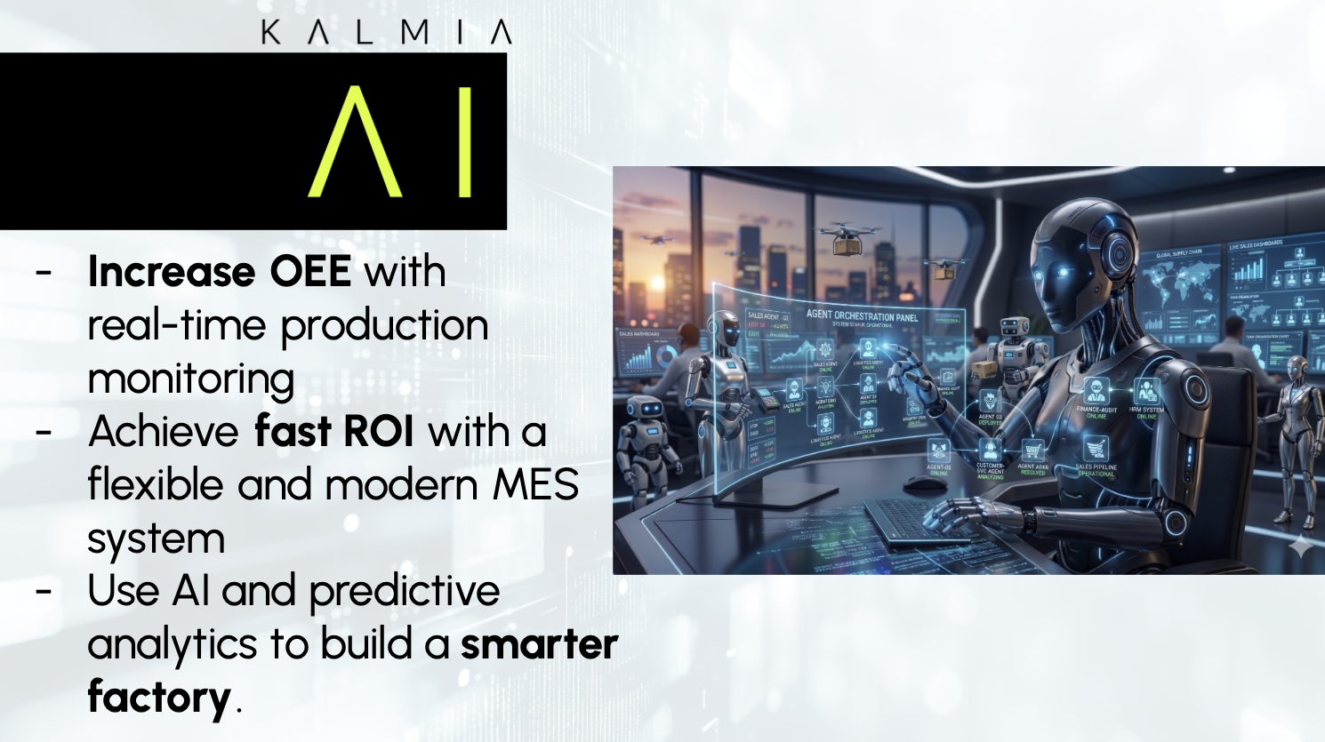 Digital Transformation in Manufacturing: How Kalmia MES Drives Higher OEE and Instant ROI