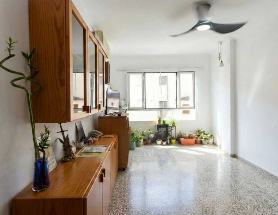 LUMINOSO Y ACOGEDOR PISO EN VENTA EN PALMA A ESCASOS METROS DEL CENTRO. 