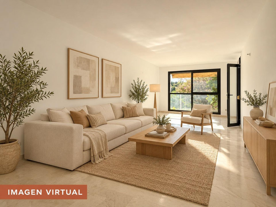 Vivienda de 3 habitaciones con jardín privado y acceso directo a la piscina en Cala Major, Palma !!!!!