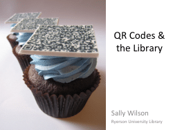 QR Codes & the Library