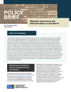 Migration Governance and Data Saturation: Is Less More?