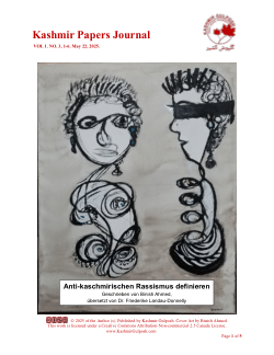 Anti-kaschmirischen Rassismus definieren