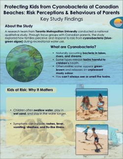 Cyanobacteria at Canadian Beaches: What Parents and Dog Owners Need to Know
