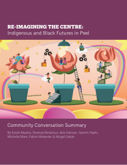 Re-Imagining the Centre: Indigenous and Black Futures in Peel
