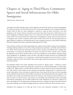 Aging in Third Places: Community Spaces and Social Infrastructure for Older Immigrants