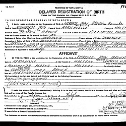 Photos of Black Canadian or African Diasporic midwives and evidence of birth attendance in Canada