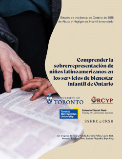 Comprender la sobrerrepresentación de niños latinoamericanos en los servicios de bienestar infantil de Ontario