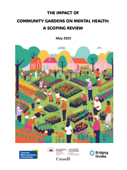 The Impact of Community Gardens on Mental Health: A Scoping Review