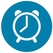 Timing of workload icon