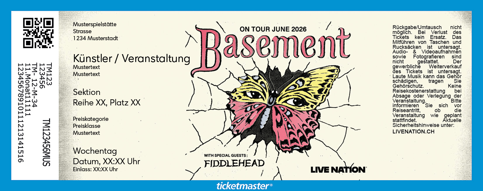 Basement tickets Zürich Ticketmaster official Ticketing