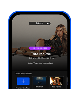 Thumbnail image of a mobile phone displaying the Ticketmaster app with The Weeknd as a headline artist