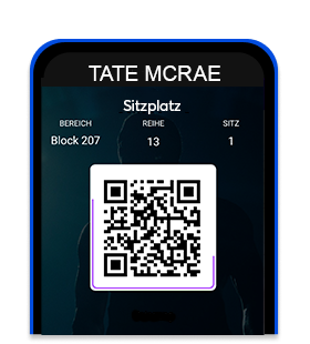Thumbnail image of a mobile phone displaying the Ticketmaster app with Pink as a headline artist