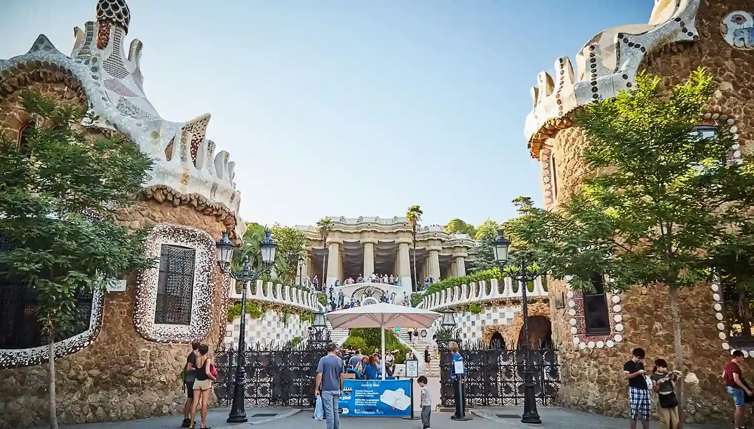 Photo Park Güell - symbol of Modernisme