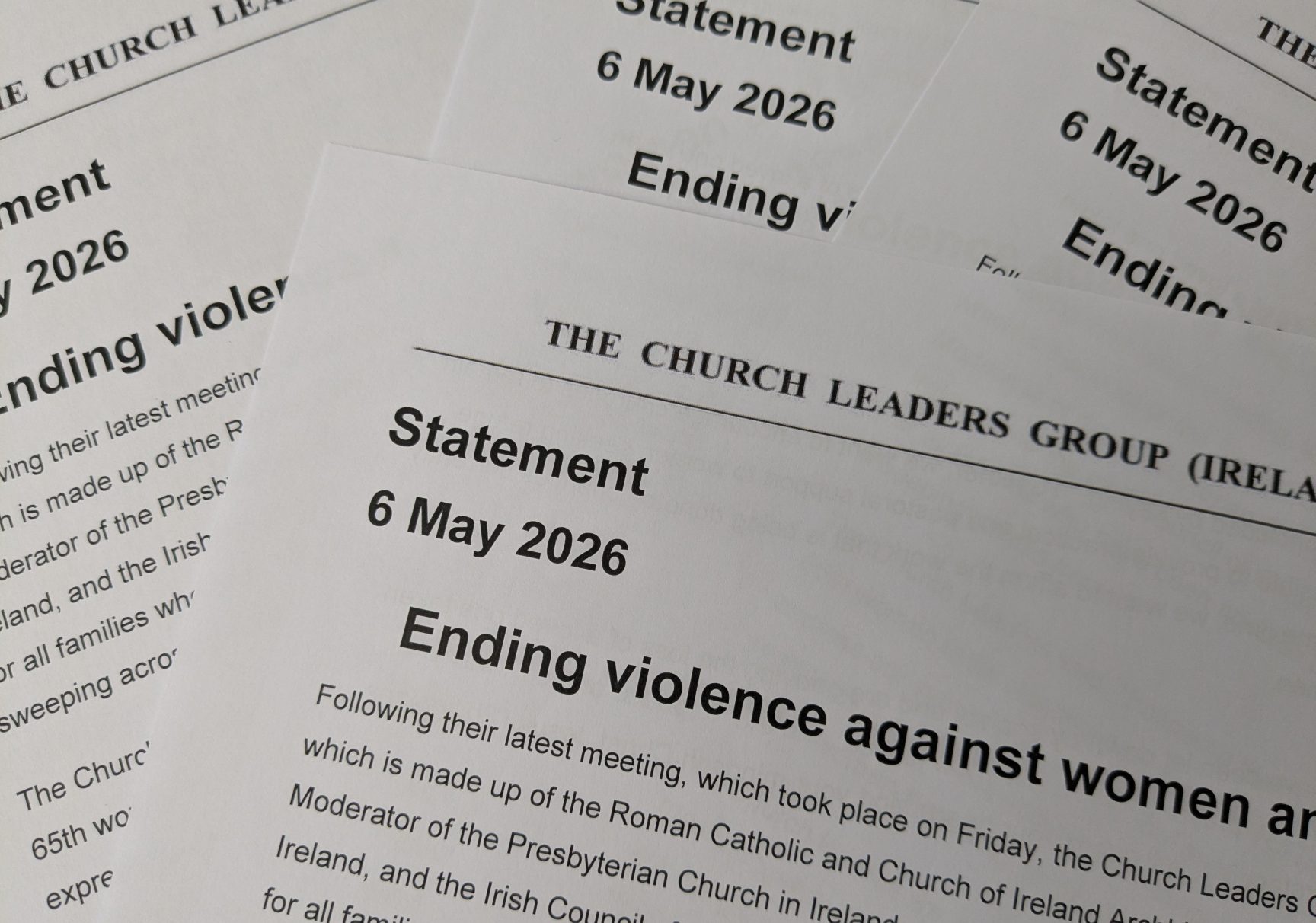 Church Leaders Statement 6 May 26 EVAWG