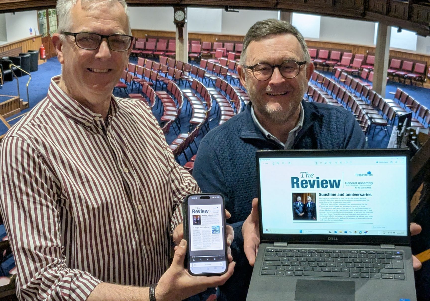 Launching The Review 2025 Mark Neale Rev Dr David Allen